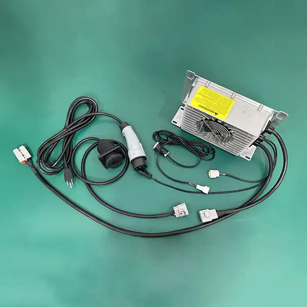 Golf Cart 72 Volts 25 Amps 23S LiFePO4 Battery Charger With External Indicator